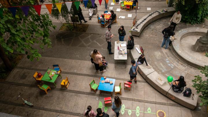 Foto área el Patio de Los Tilos