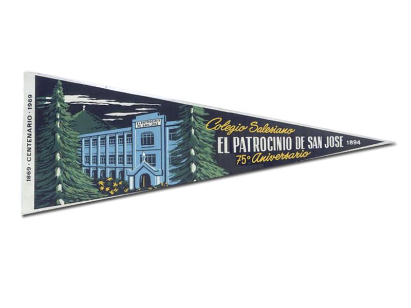 Banderín del Colegio Salesiano El Patrocinio de San José