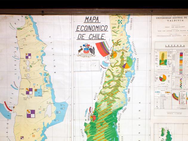 Mapa económico de Chile