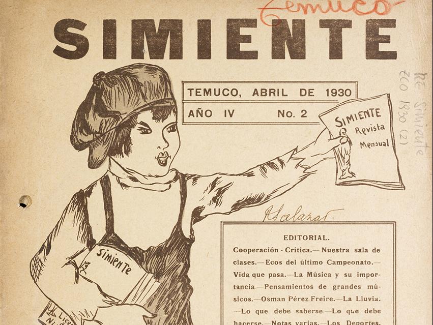 Portada Simiente, año V, n° 2 (1930)