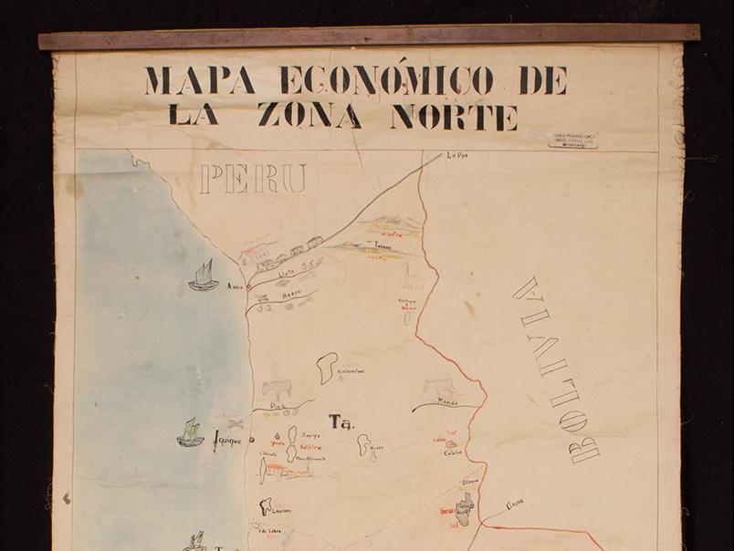 Mapa económico de la zona norte