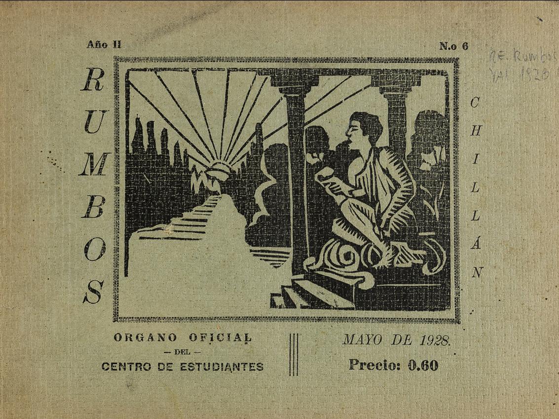 Portada Rumbos, año II, n° 6 (1928)