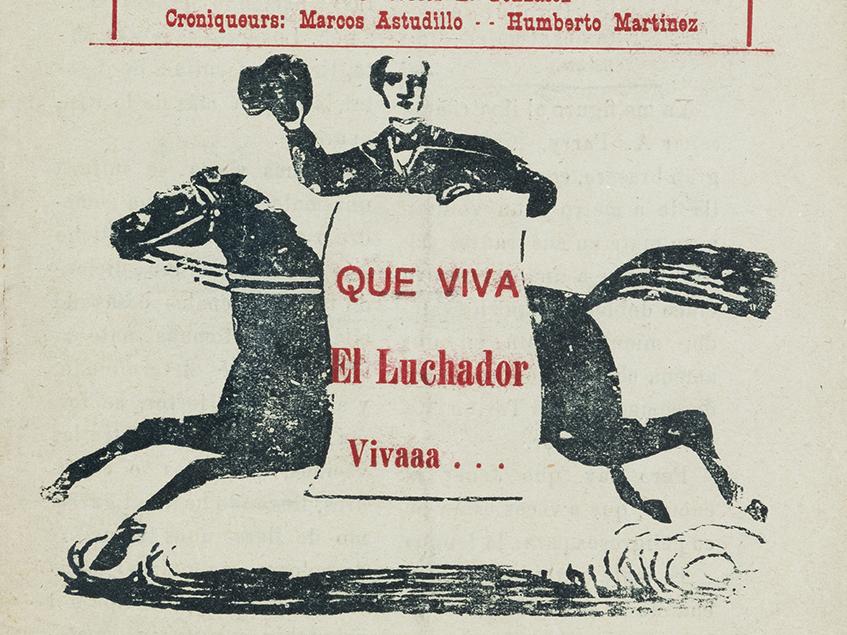 Portada El Luchador, año I, n° 14 (1921)