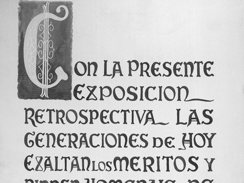 &amp;quot;Con la presente exposición [...]&amp;quot;