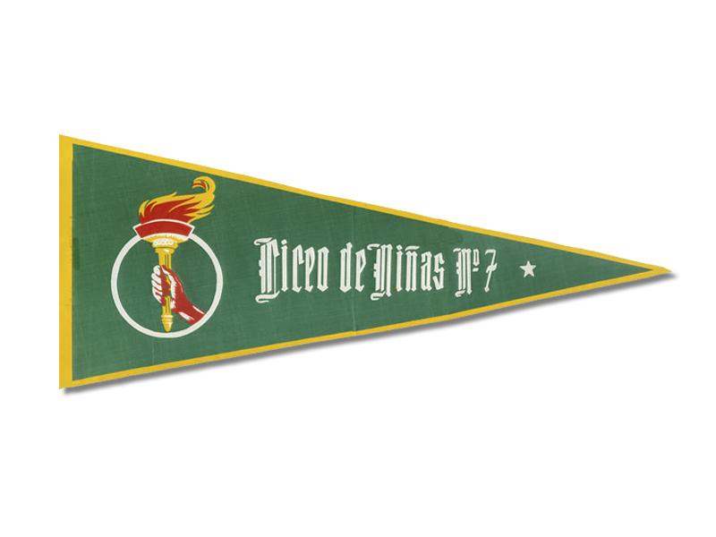 Banderín del Liceo de Niñas N°7