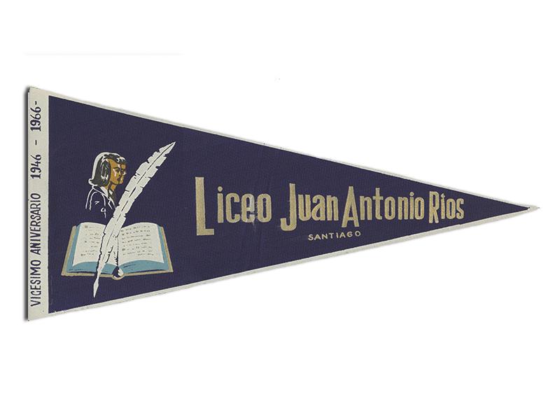 Banderín del Liceo Juan Antonio Ríos