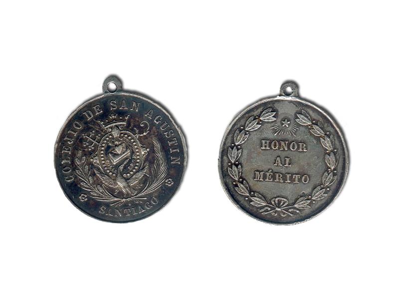 Medalla del Colegio San Agustín