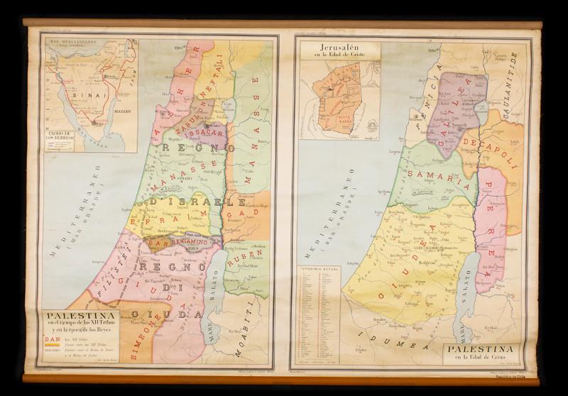 Mapa de Palestina Mapa de Palestina