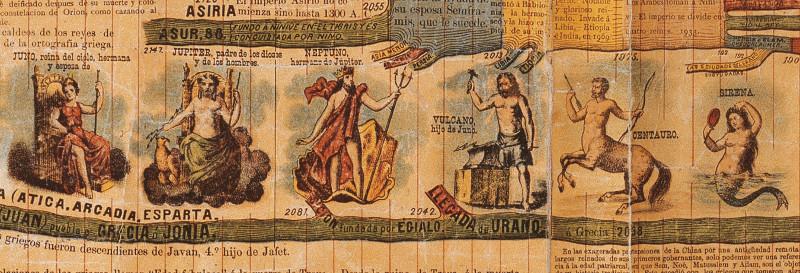 Carta Sincronológica: Deidades griegas Carta Sincronológica: Deidades griegas