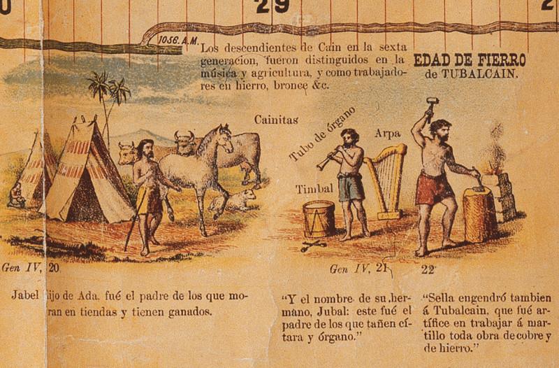 Carta Sincronológica: Descendientes de Caín y Abel Carta Sincronológica: Descendientes de Caín y Abel
