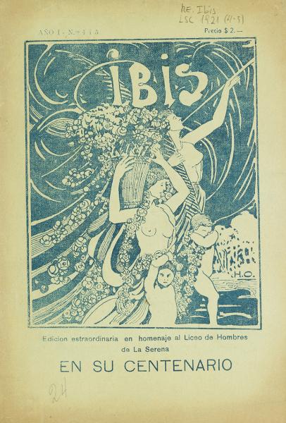 Portada Ibis, año I, nº 4-5 (1921)