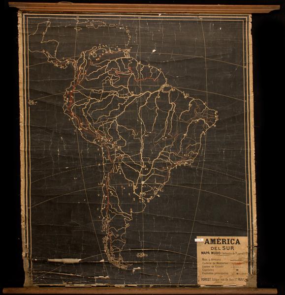Mapa pizarra América del Sur Mapa pizarra América del Sur