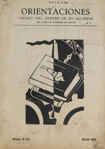 Portada Orientaciones, año I, nº 1 (1935)