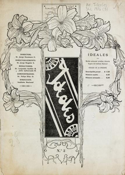 Portada Ideales, año I, n° 2 (1916)